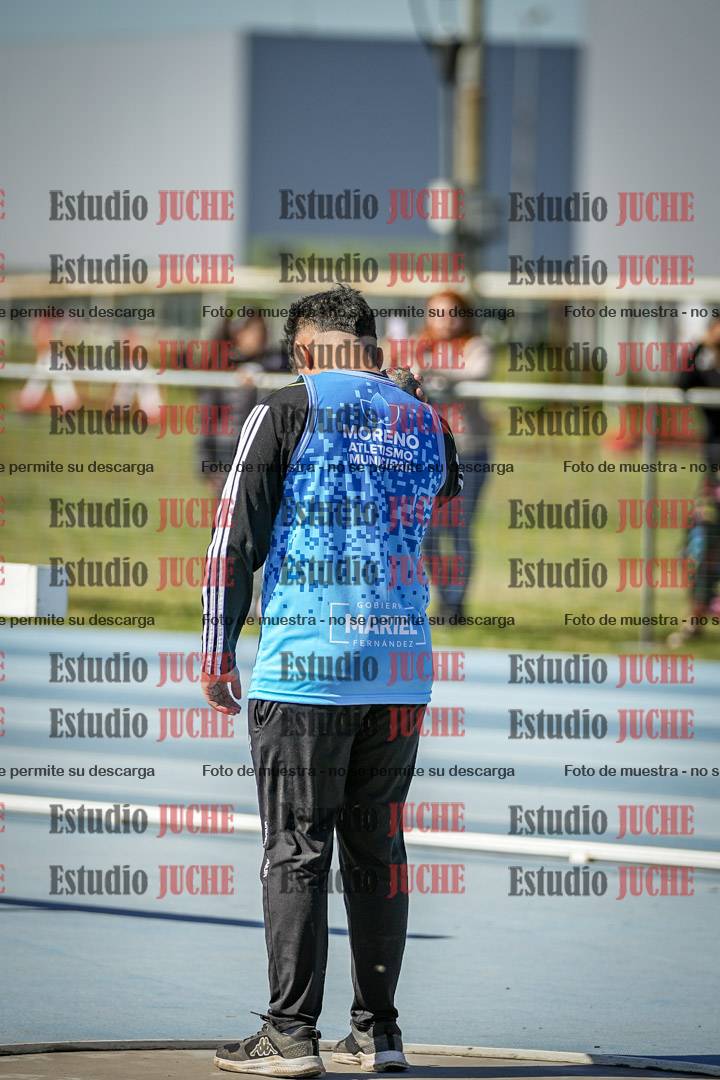 Fotos del lanzamiento de bala de varones