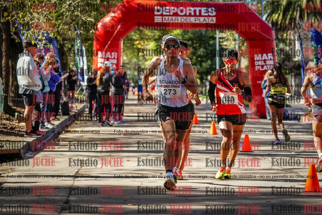 Fotos de los 20.000 m de marcha atlética de mujeres y varones