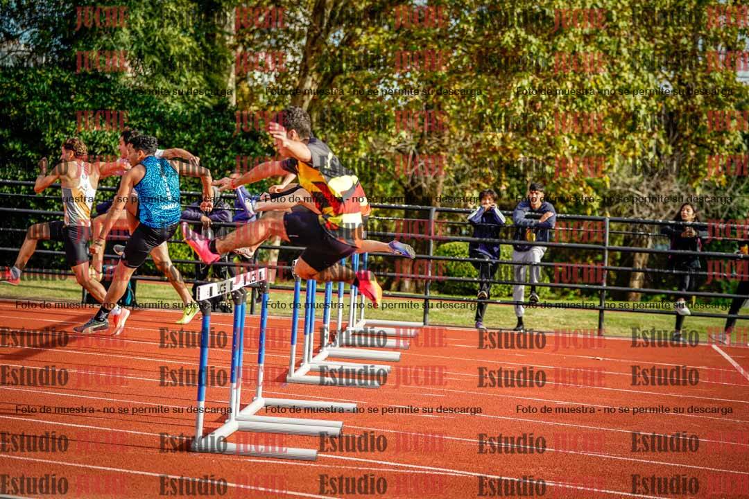 Fotos de los 110 m con vallas de varones