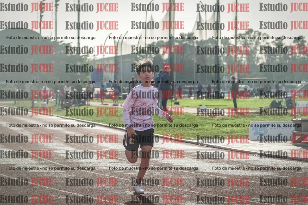 Fotos de los 80 m llanos de varones