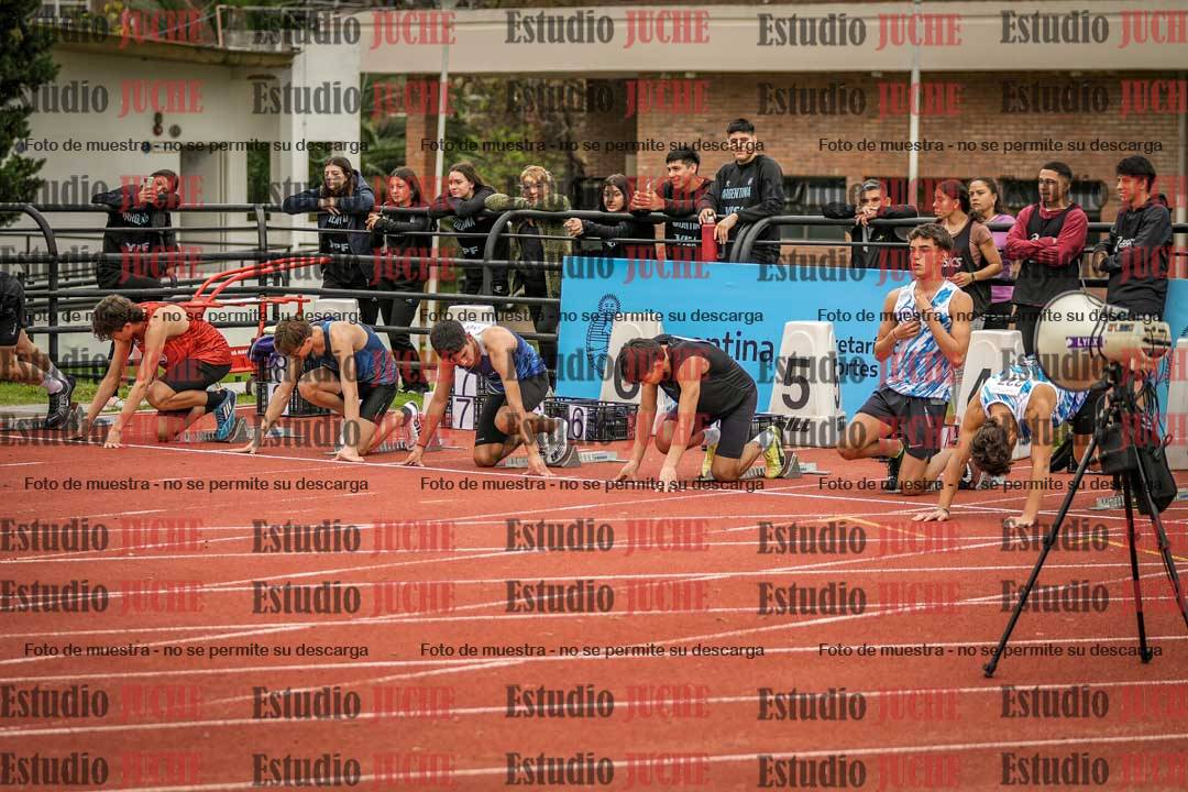 Fotos de los 110 m con vallas de varones