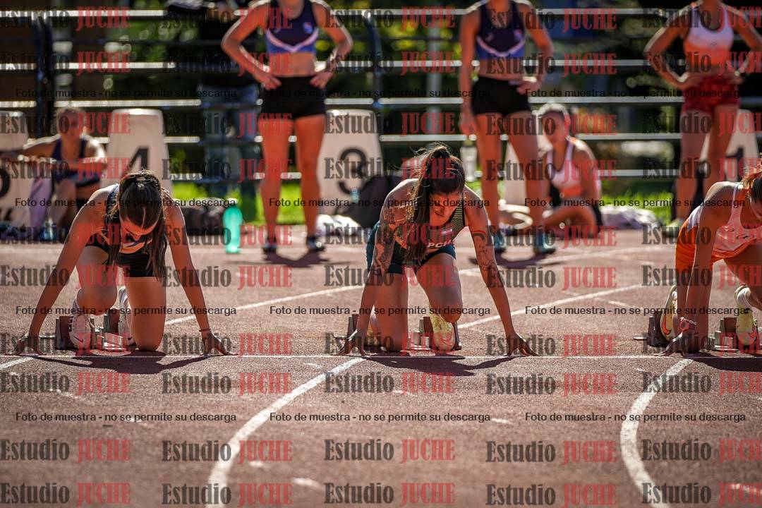 Fotos de los 100 m llanos de mujeres