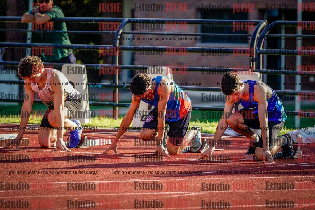 Fotos de los 110 m con vallas de varones