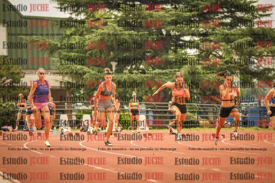 Fotos de los 100 m llanos de mujeres