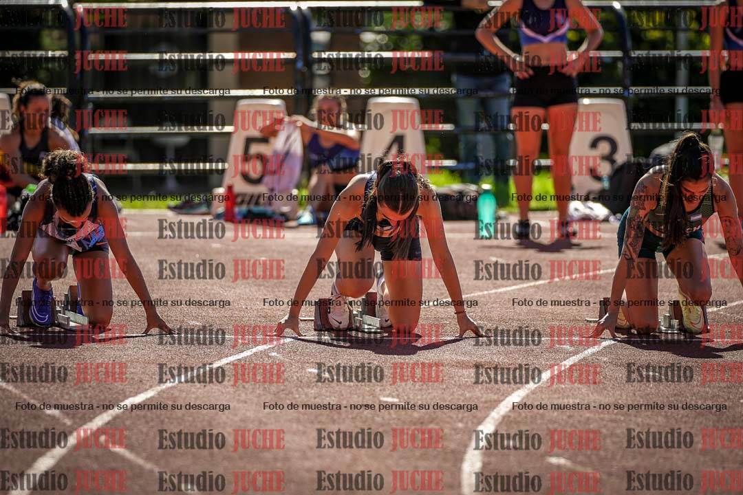 Fotos de los 100 m llanos de mujeres