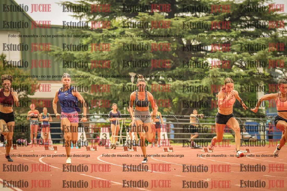 Fotos de los 100 m llanos de mujeres