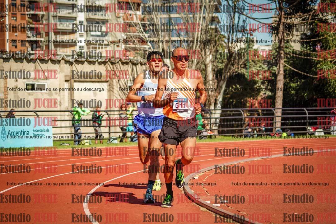 Fotos de los 10.000 m de varones - serie 1