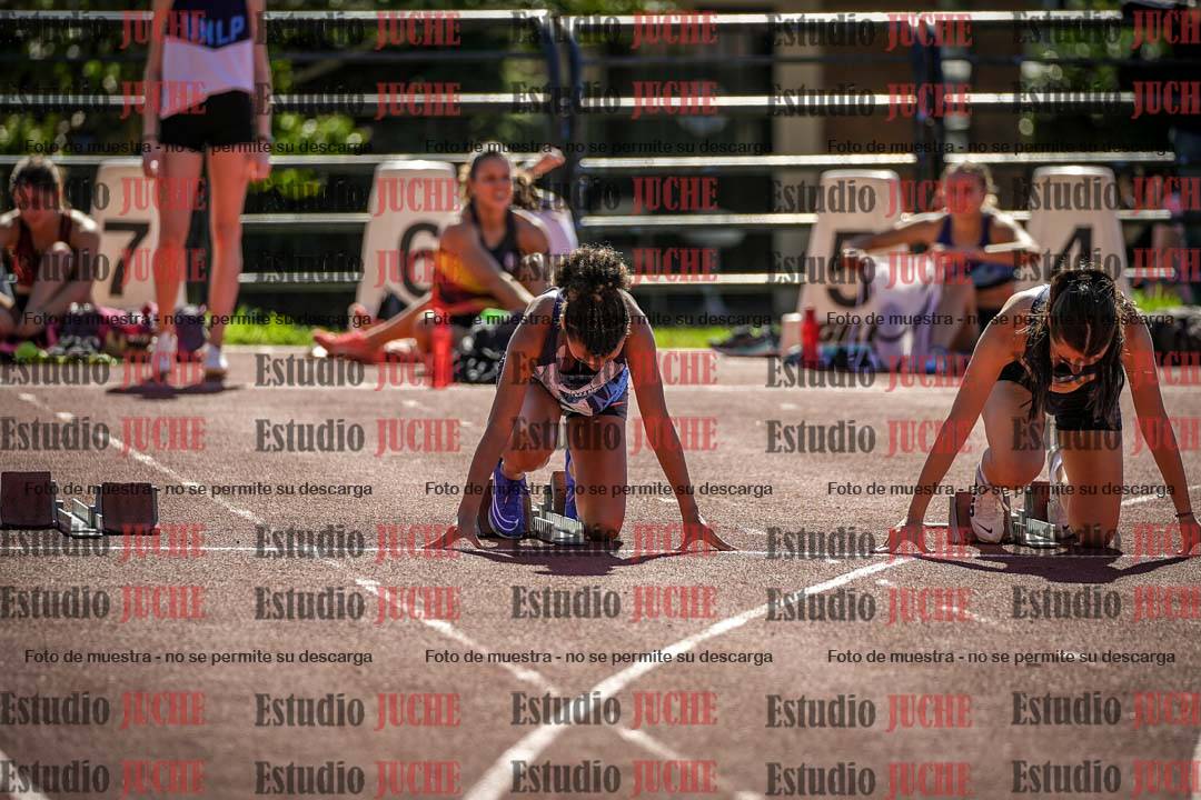 Fotos de los 100 m llanos de mujeres
