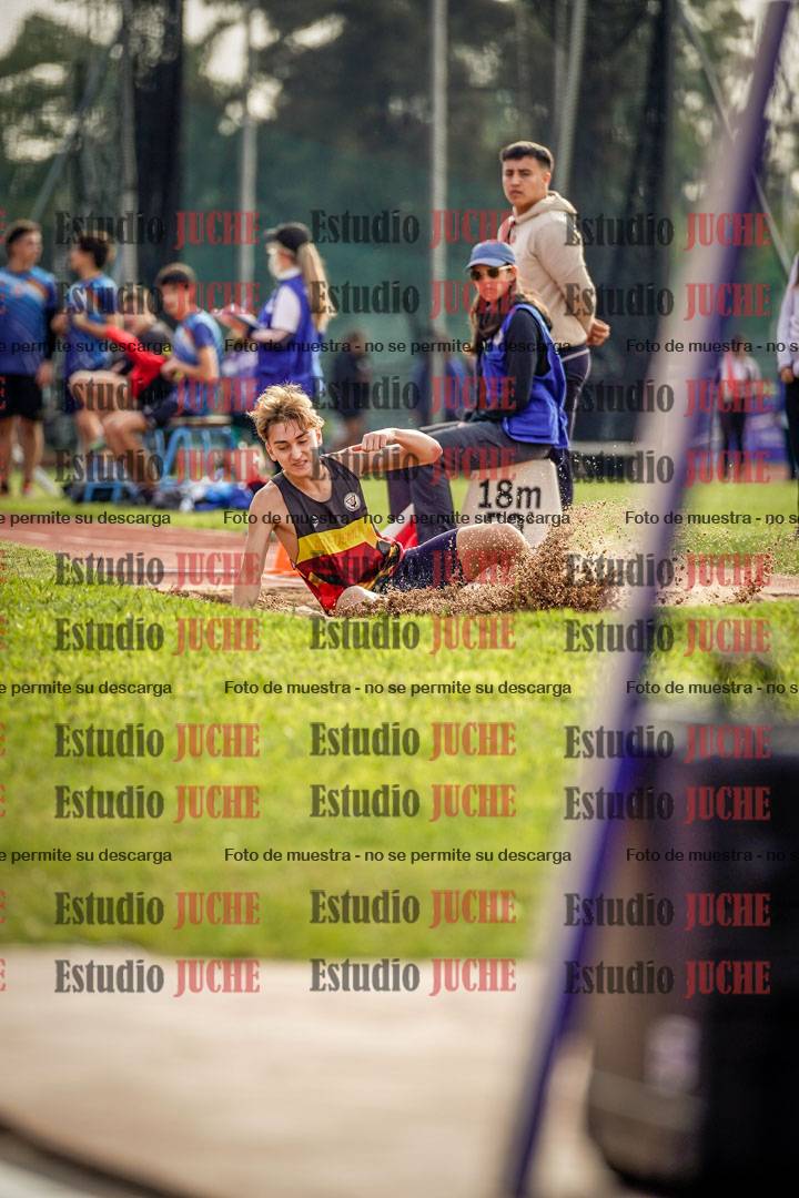 Fotos del salto en largo de varones