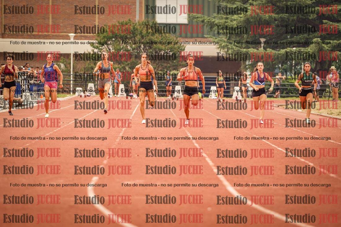 Fotos de los 100 m llanos de mujeres