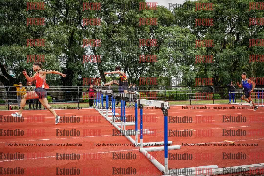 Fotos de los 110 m con vallas de varones