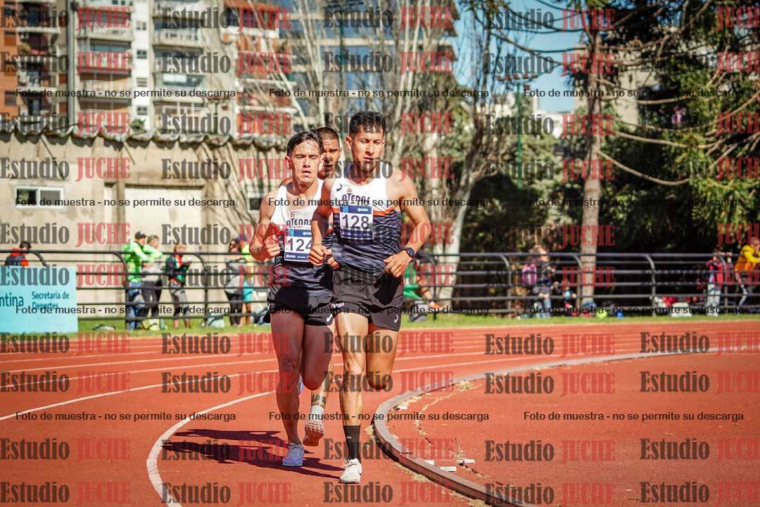 Fotos de los 10.000 m de varones - serie 1