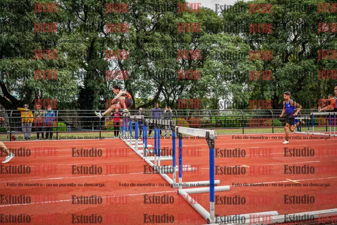 Fotos de los 110 m con vallas de varones