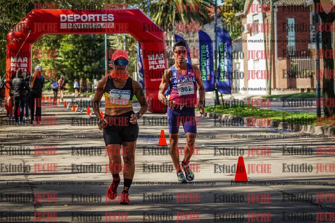 Fotos de los 20.000 m de marcha atlética de mujeres y varones