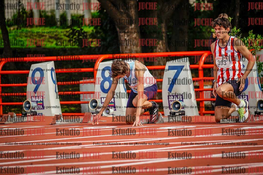 Fotos de los 110 m con vallas de varones