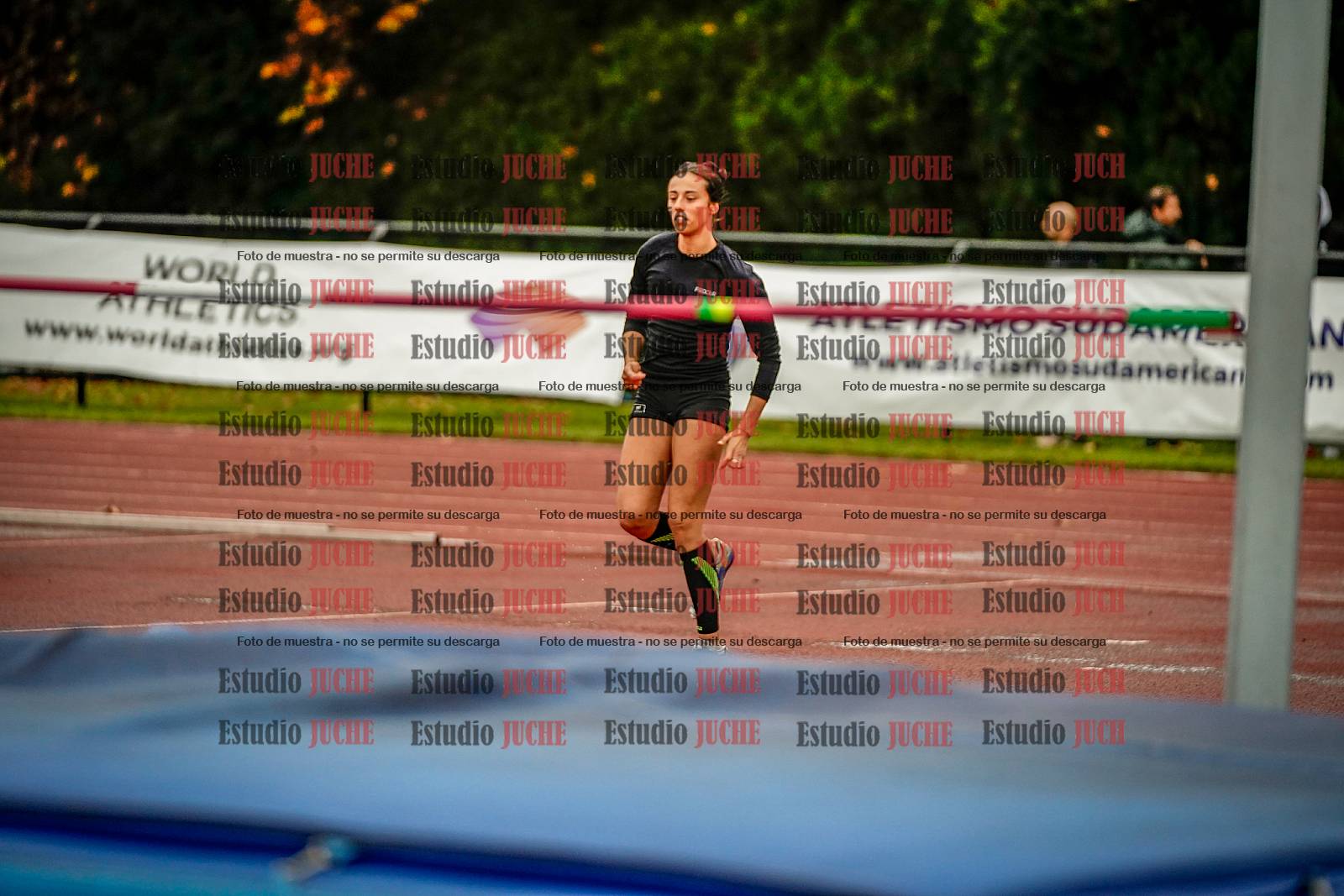Fotos del salto en alto de mujeres - heptatlón 2