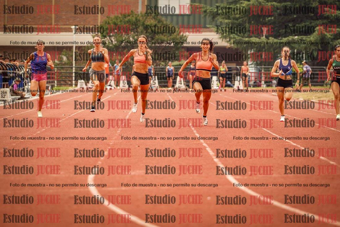Fotos de los 100 m llanos de mujeres