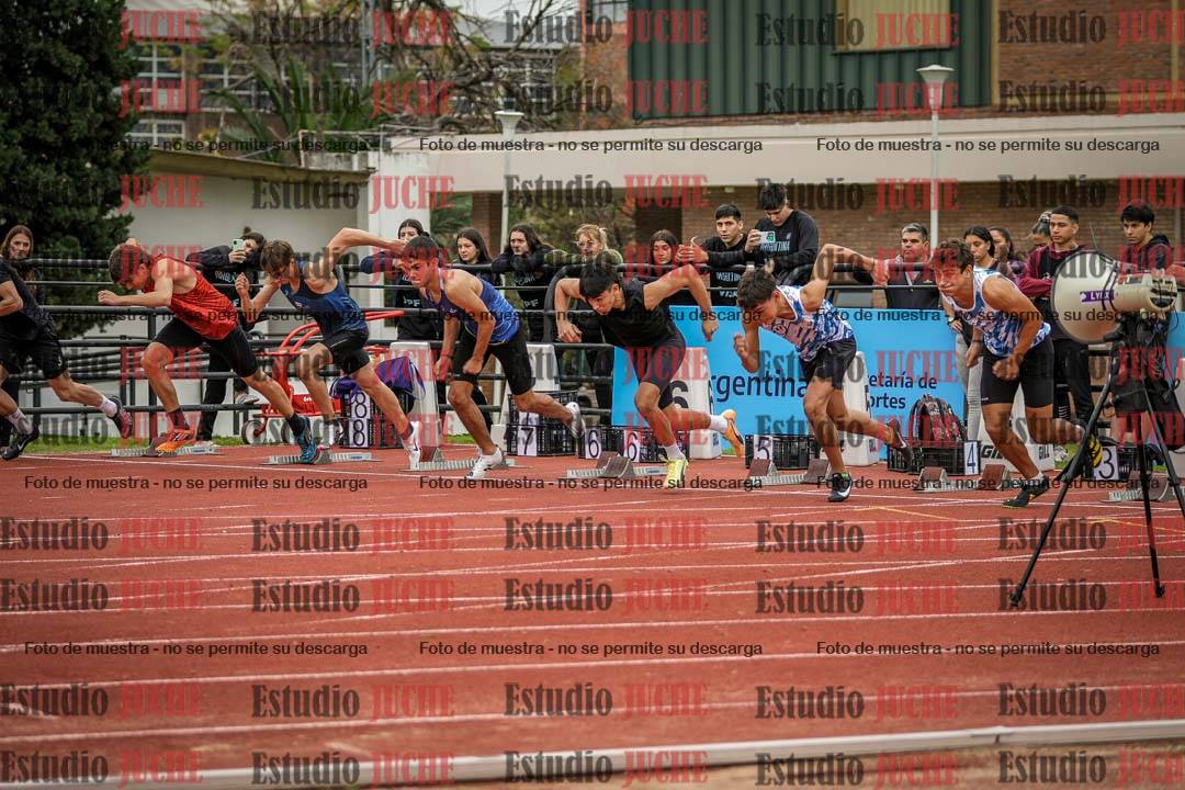 Fotos de los 110 m con vallas de varones
