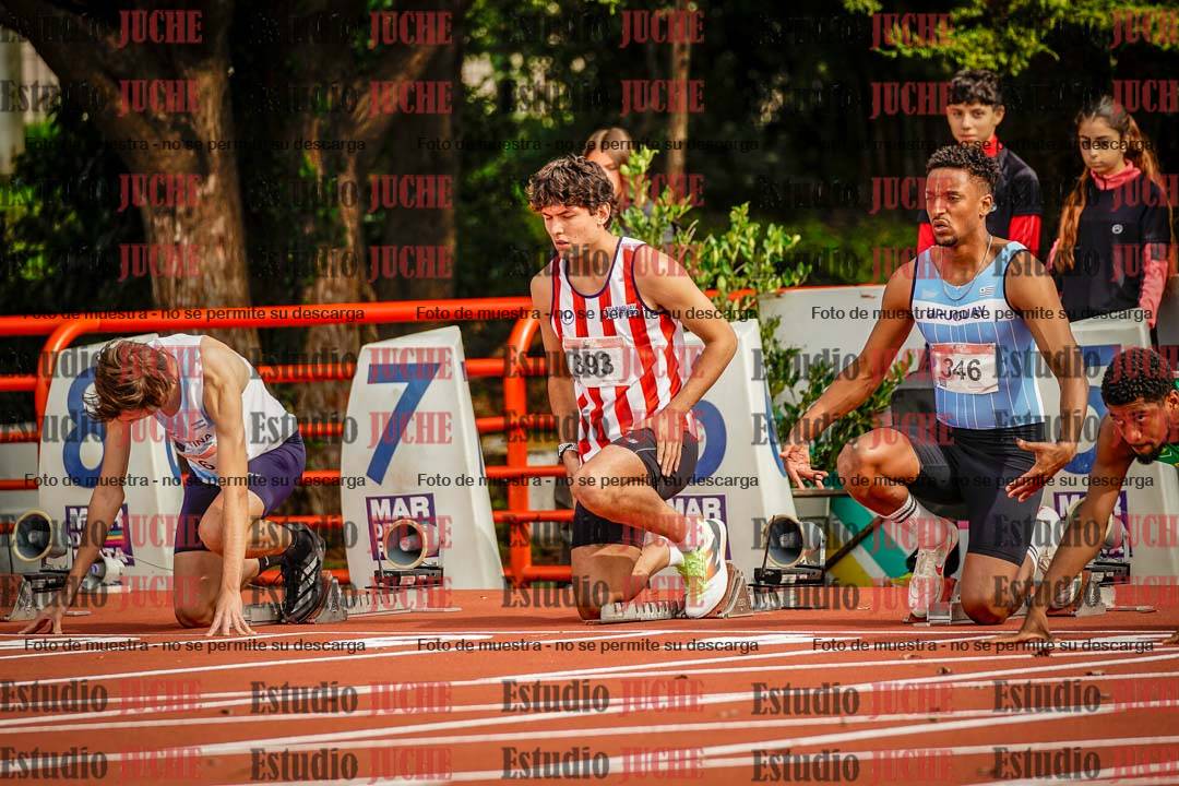 Fotos de los 110 m con vallas de varones