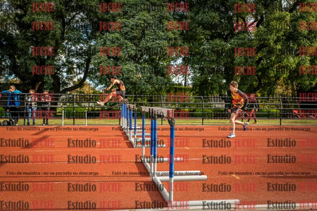 Fotos de los 110 m con vallas de varones