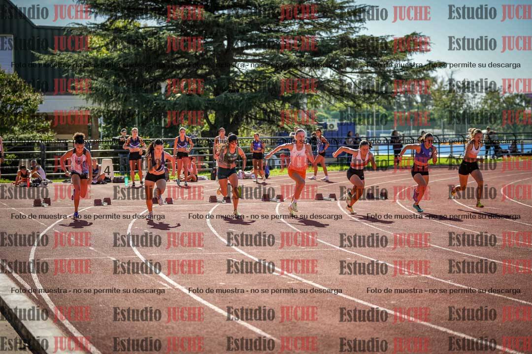 Fotos de los 100 m llanos de mujeres