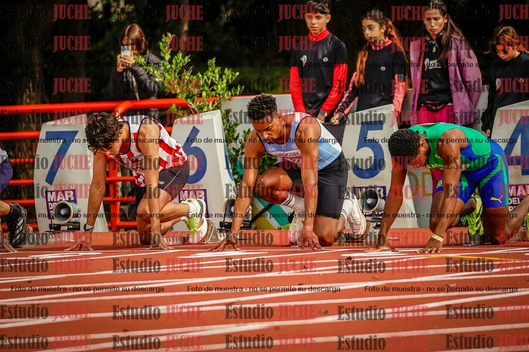 Fotos de los 110 m con vallas de varones