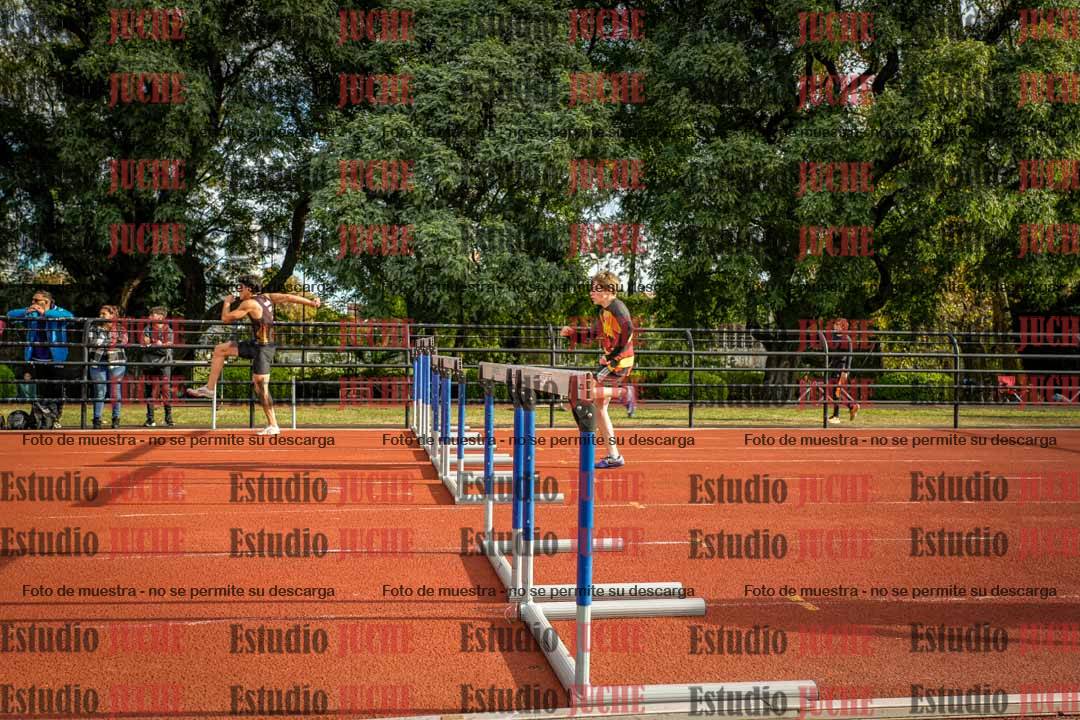 Fotos de los 110 m con vallas de varones