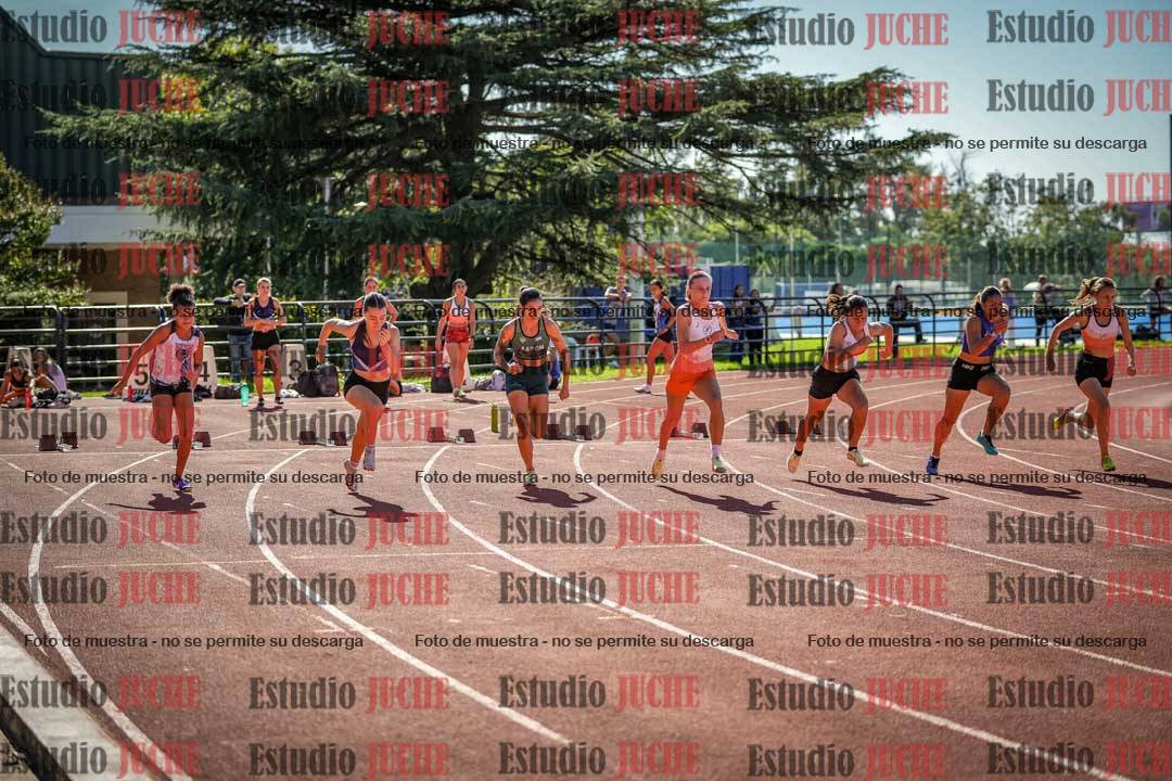 Fotos de los 100 m llanos de mujeres
