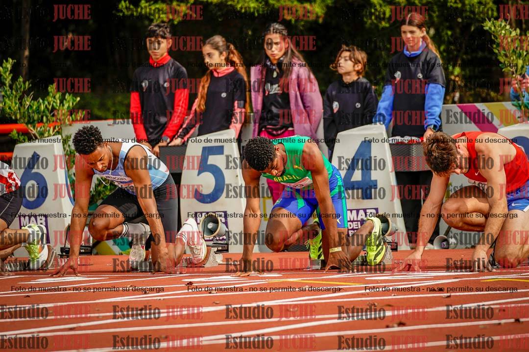 Fotos de los 110 m con vallas de varones