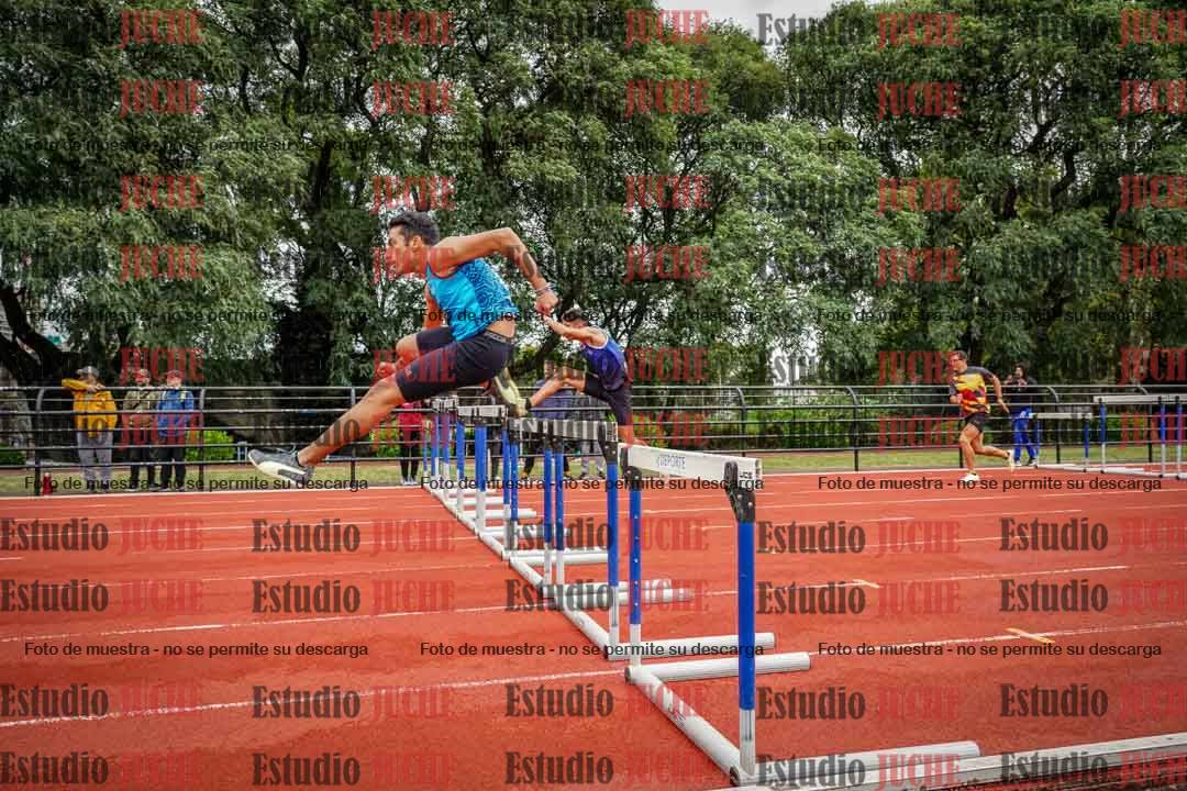 Fotos de los 110 m con vallas de varones
