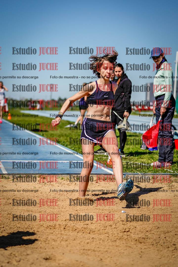 Fotos del salto en largo de mujeres - U15