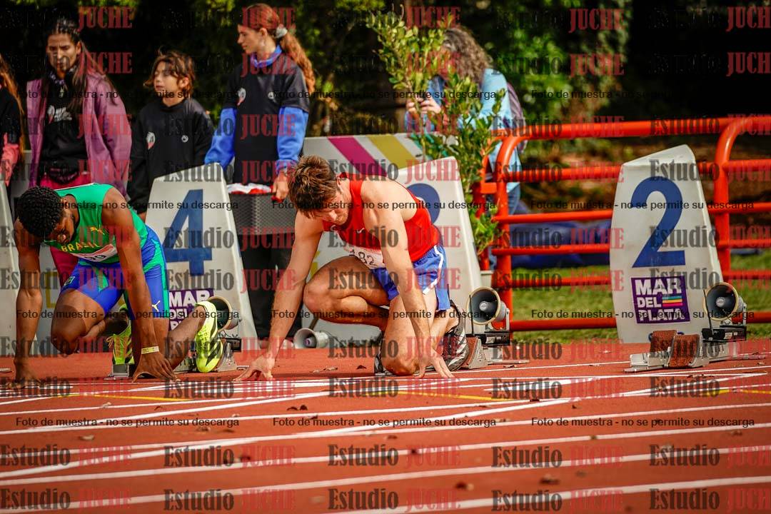 Fotos de los 110 m con vallas de varones