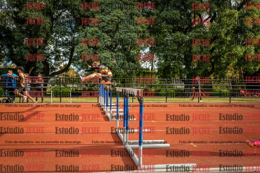 Fotos de los 110 m con vallas de varones