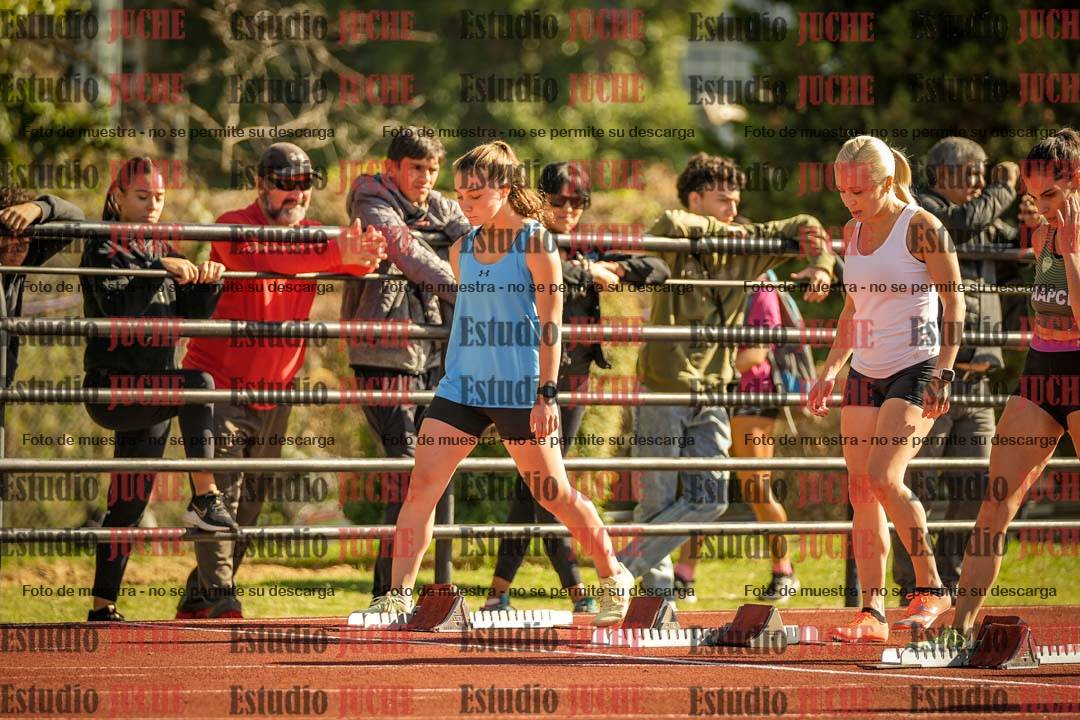 Fotos de los 100 m llanos de mujeres