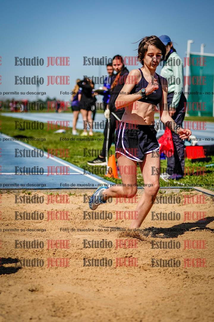 Fotos del salto en largo de mujeres - U15