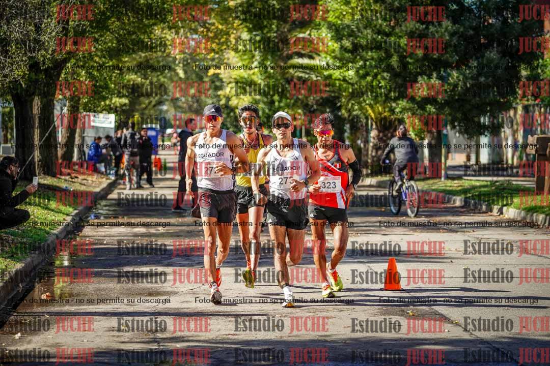 Fotos de los 20.000 m de marcha atlética de mujeres y varones