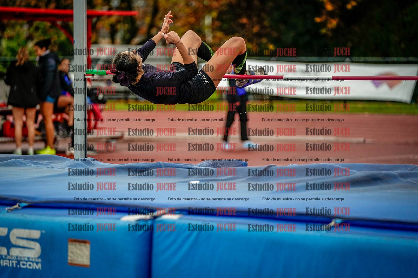 Fotos del salto en alto de mujeres - heptatlón 2