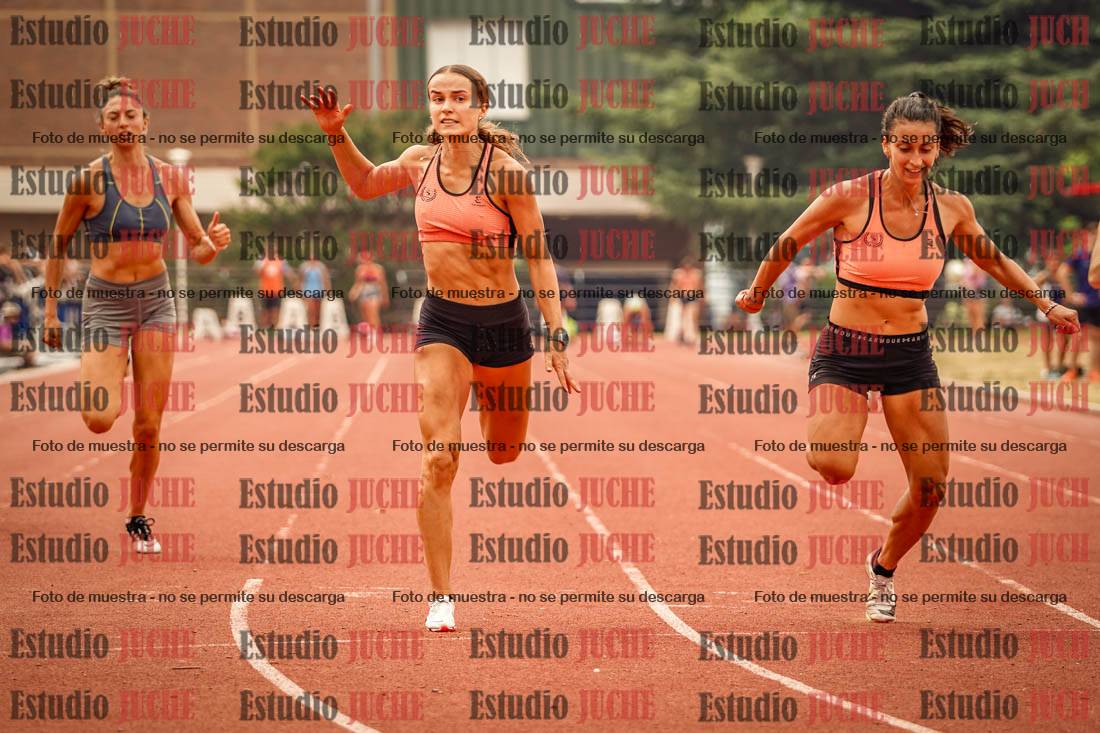 Fotos de los 100 m llanos de mujeres