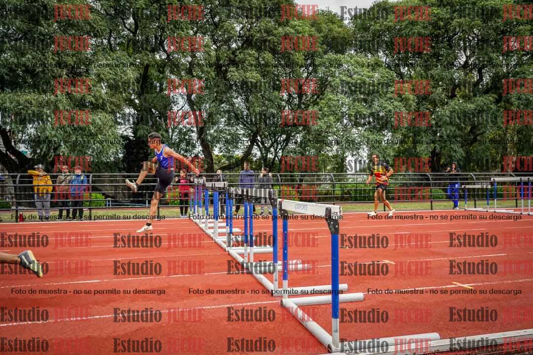 Fotos de los 110 m con vallas de varones