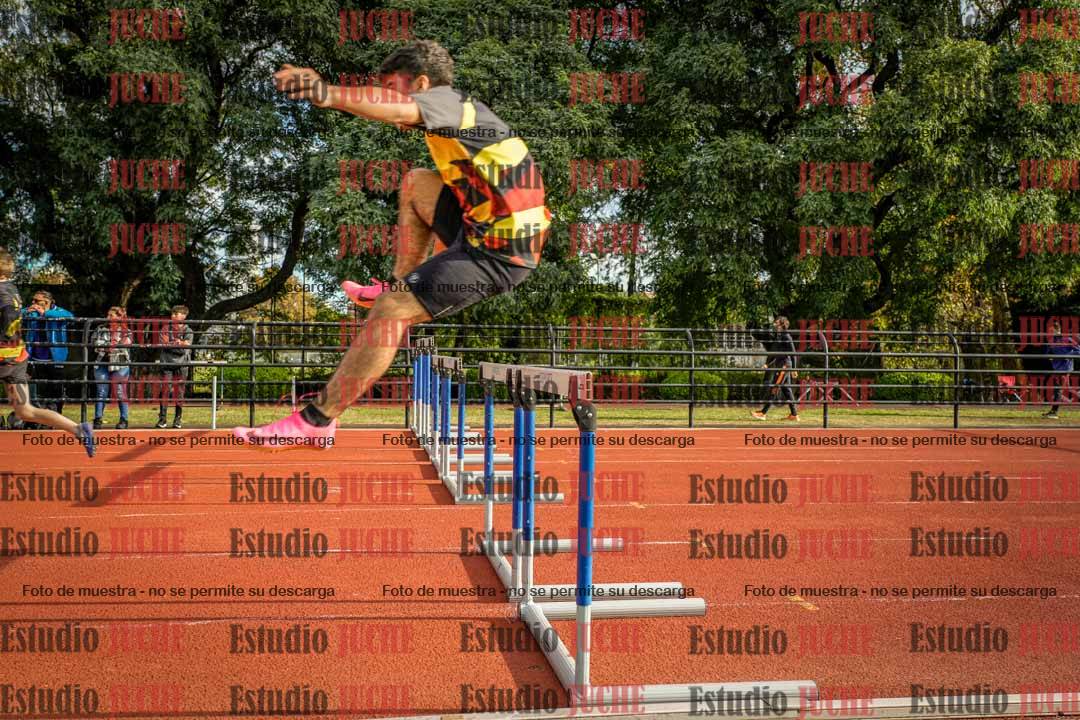 Fotos de los 110 m con vallas de varones