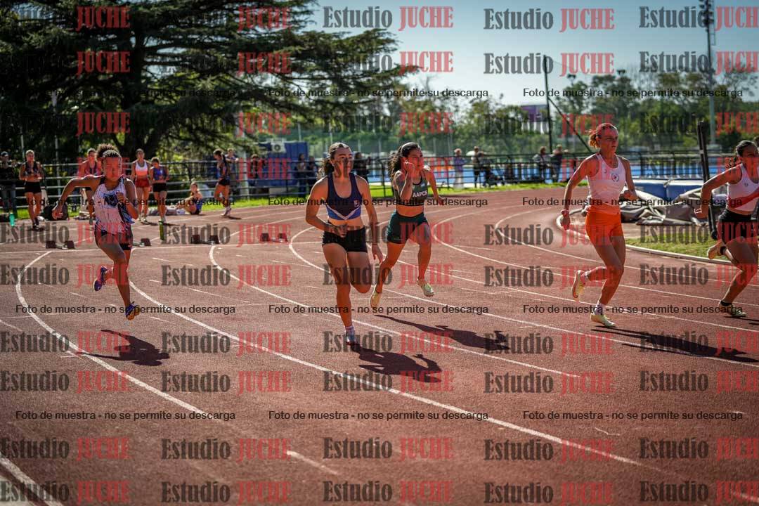 Fotos de los 100 m llanos de mujeres