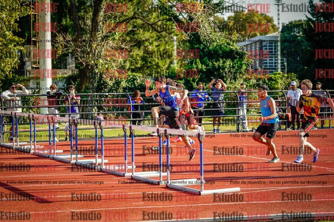Fotos de los 110 m con vallas de varones