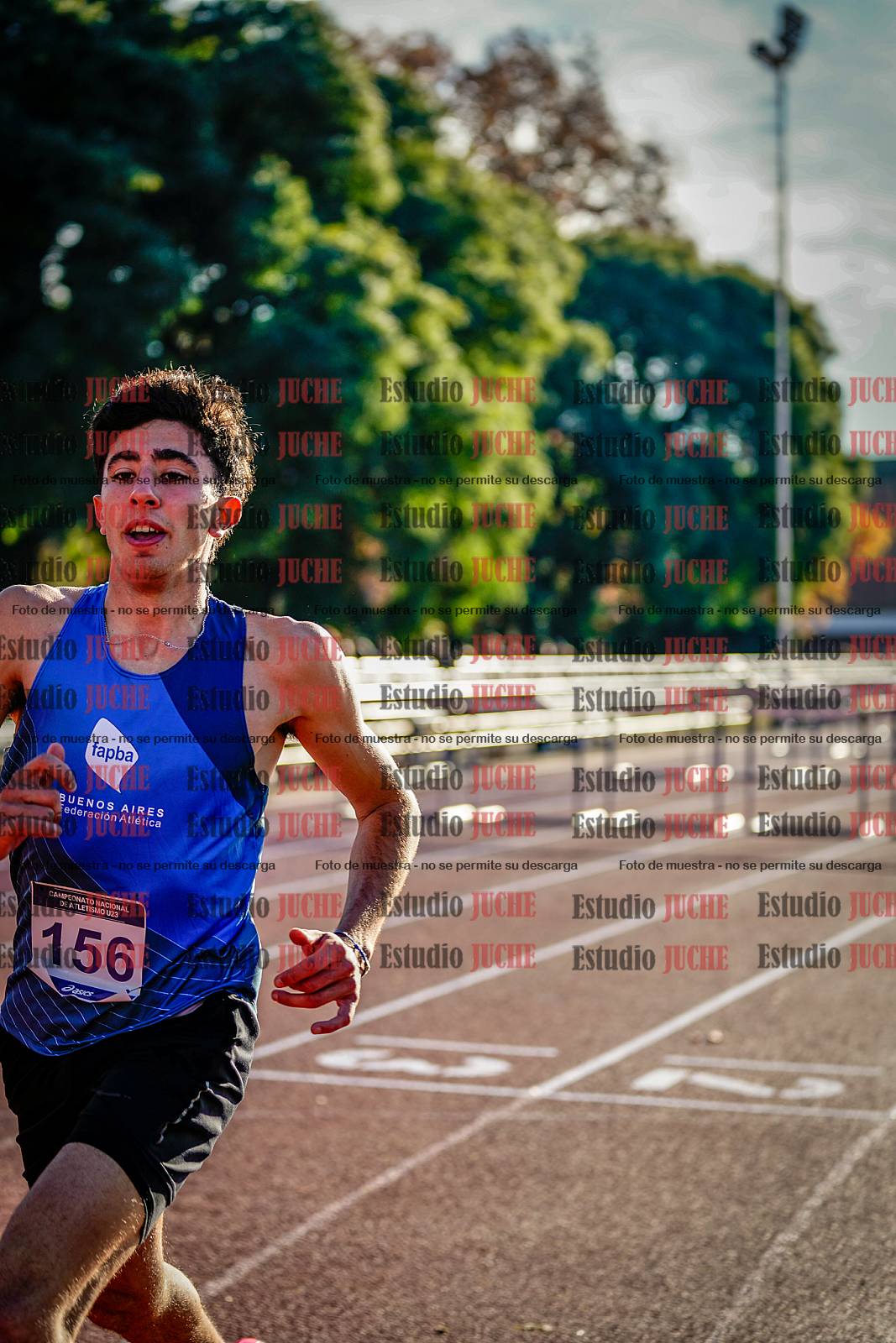 Fotos de los 110 m con vallas de varones - decatlón 6