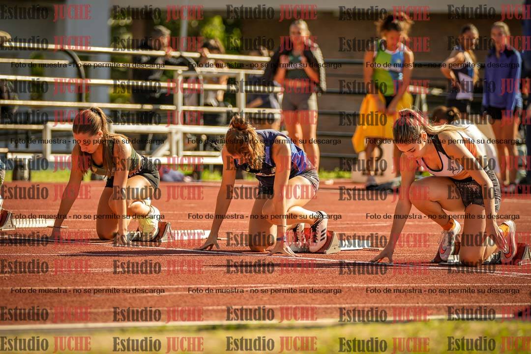 Fotos de los 100 m llanos de mujeres