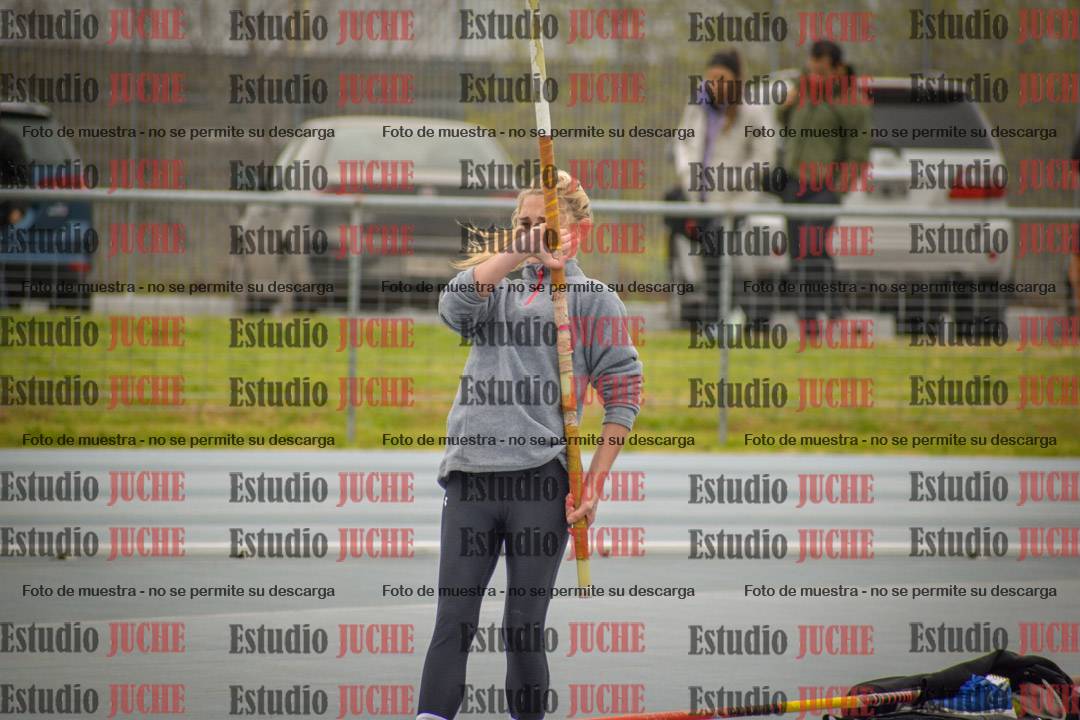 Fotos del salto con garrocha de mujeres y varones