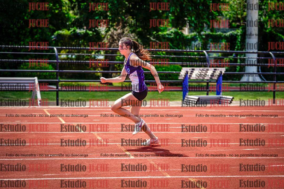 Fotos de los 100 m con vallas de mujeres