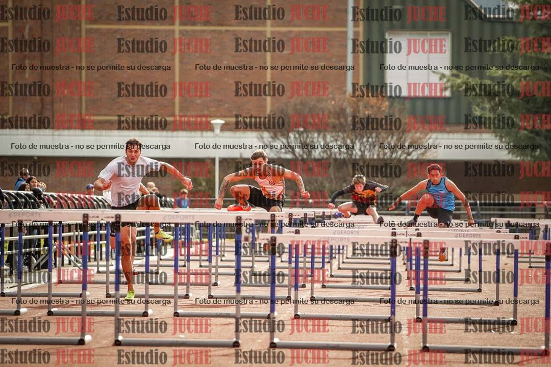 Fotos de los 110 m con vallas de varones