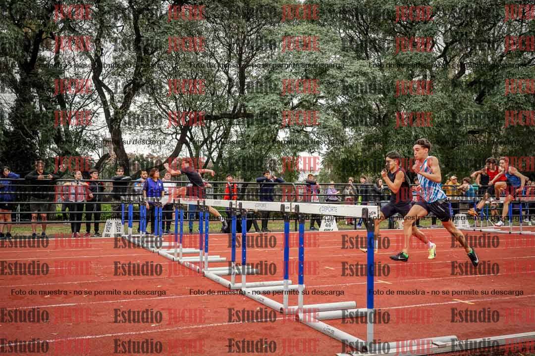 Fotos de los 110 m con vallas de varones