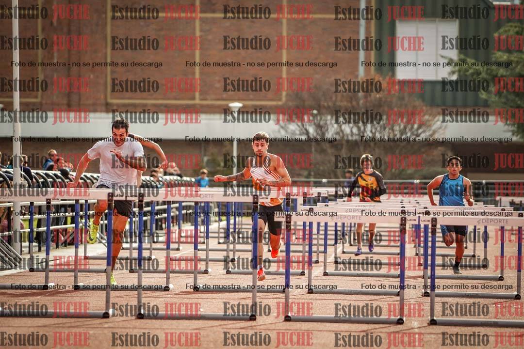 Fotos de los 110 m con vallas de varones
