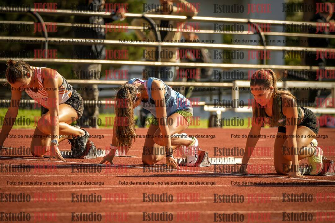 Fotos de los 100 m llanos de mujeres